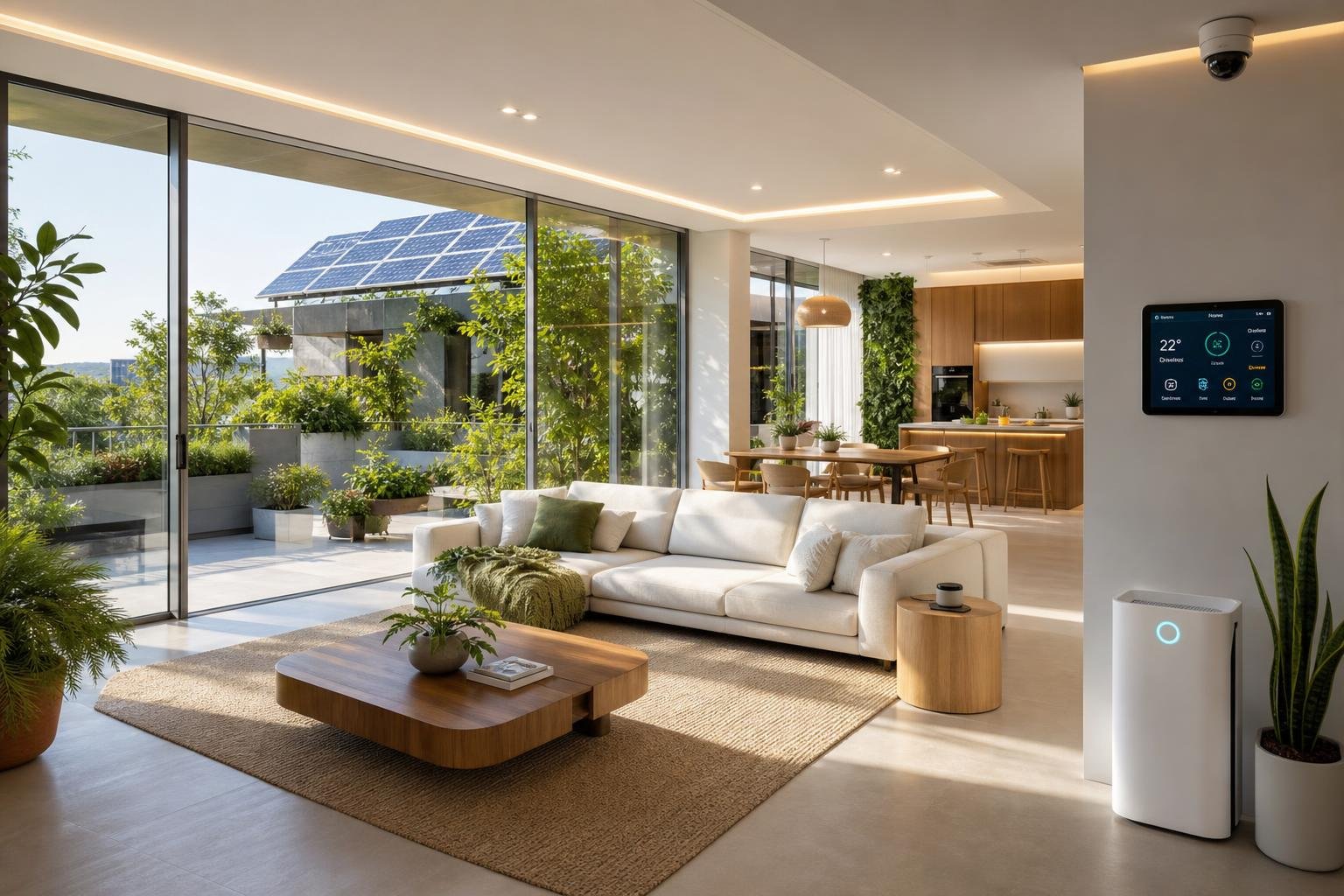 Sustainable smart home